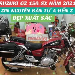 Suzuki Gz 150.sx 2021.odo 7k .hoàn hảo mới 98%.zin