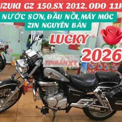 Suzuki Gz 150.sx 2012. odo 11k.xe lướt. mới keng.