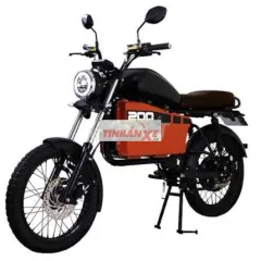 Xe máy điện Dat Bike W200 2023 Đen, Cam