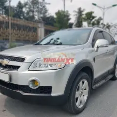 bán xe Captiva 2009 bản LTZ màu bạc