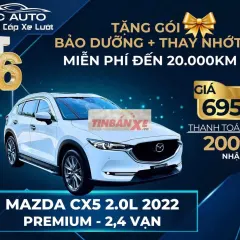Mazda CX5 2.0L Premium 2022 Trắng 24000 km