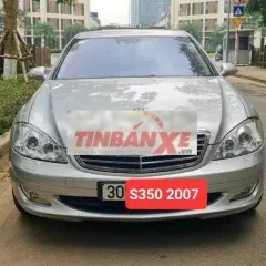 Mercedes-Benz S350 2007 Bạc Tự động