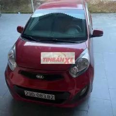 Kia Morning Van 2013 Van Đỏ