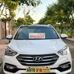 Hyundai Santafe 2016 2.4AT AWD Trắng 85.000 km