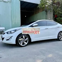 Hyundai Elantra GLS 1.8 Trắng Da 100000 km