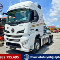 Xe đầu kéo Shacman x6000 460HP động cơ Cummins - mạnh mẽ, tiết kiệm, sẵn sàng cho mọi hành trình