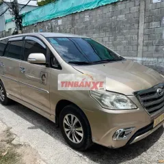 Toyota Innova E 2015 Vàng cát 7 chỗ