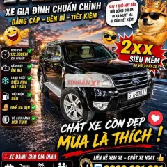 Ford Everest Limited 2009 7 chỗ Số tự động Đen