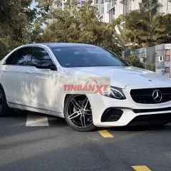 Mercedes-Benz E200 2019 đã up body E300 Trắng