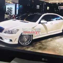 Mercedes S500L w221 2005 Trắng 87.000 km