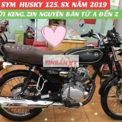 Husky 125,hãng.Sym,sx năm 2019.cực đẹp máy móc zin