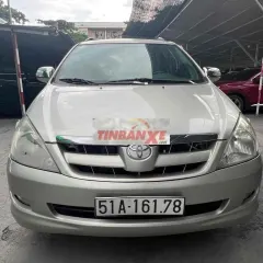 Toyota Innova G 2007 Bạc 7 chỗ