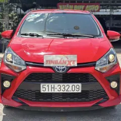 Toyota Wigo 1.2AT 2020 Đỏ Tự động 48000 km