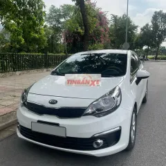 Kia Rio sedan 2015 trắng - chính chủ - 88.000km