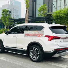 Hyundai Santa Fe HTRAC 2.2D Trắng 7 chỗ