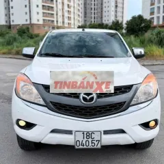 Mazda BT50 2014 Số sàn 6 cấp Dầu 2.2 tubor Trắng