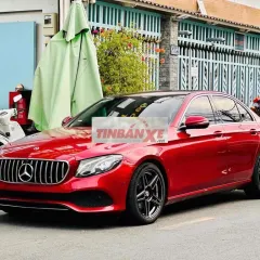 Mercedes-Benz E180 2020 Đỏ Tự động 9 cấp