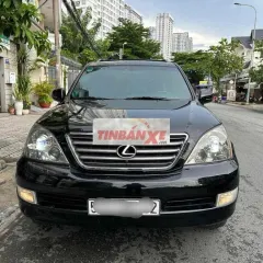 Lexus GX470 2008 Đen 5 chỗ