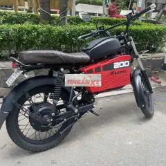 Xe máy điện Weaver 200 Đen, Đỏ 2364 km