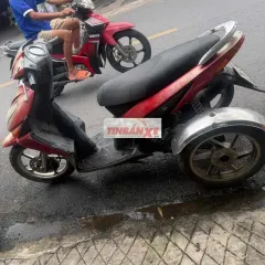 Honda Click 2008 cho người khuyết tật có cavet
