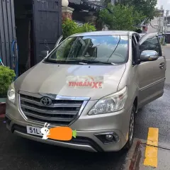 Toyota Innova 2.0G 2015 Ghi vàng 134.000 KM