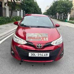Toyota Vios E CVT 2018 Tự động Đỏ 10 vạn km