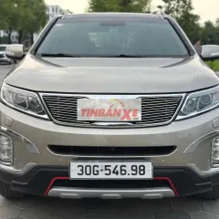 Kia Sorento 2.4AT GATH 2016 Full Options Vàng Cát