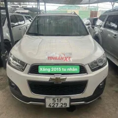 Chevrolet Captiva 2015 Xăng Trắng 100km