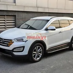 Hyundai Santafe AT dầu model 2016 màu trắng