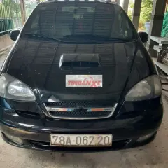 Chevrolet Vivant 2008 Đen 7 chỗ sô tự động