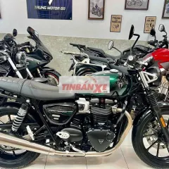 Triumph speed twin 2024 competition green like new