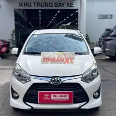 Toyota Wigo 2018 Số sàn Trắng 67.000 km