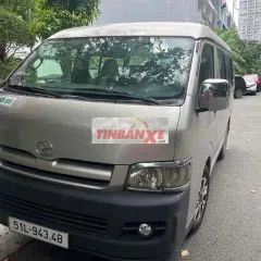 Toyota Hiace Xe khách Bạc