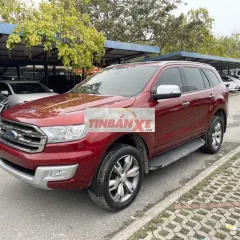 Ford Everest 2016 2.2 AT Titanium 4x2 Đỏ 10 vạn km