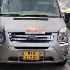 Ford Transit Luxury 2018 16 chỗ Vàng cát