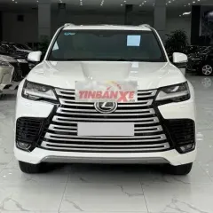 Lexus LX600 Urban 2023 Trắng 7 chỗ Nâu da bò