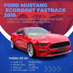 Ford Mustang EcoBoost 2018 Đỏ Tự động 38.000km