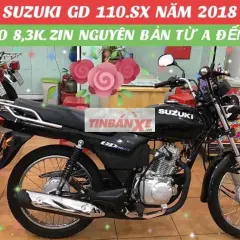 Suzuki Gd 110.sx 2018. odo 8,3k. mới keng. zin