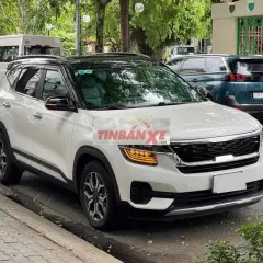 Kia Seltos gia đình đi ít 25 000 km màu trắng