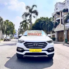 Hyundai SantaFe 2.2 máy dầu 2018 full 2 cầu