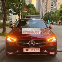 Mercedes C200plus V1 2023 Màu Đỏ nội thất Đen