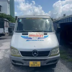 Mercedes Sprinter 2008 Tải Van. sàn inox, xe đẹp