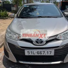Toyota Vios 1.5E 2018 Bạc 92000 km