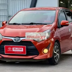 Wigo 2019 Số tự động Cam 57.000 km, bank 60%