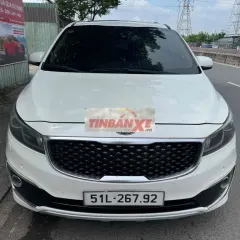 Kia Grand Sedona Trắng 7 chỗ Xăng Tự động