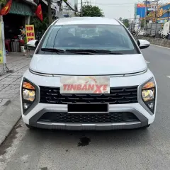 Hyundai Stargazer 2025 số tự động màu trắng