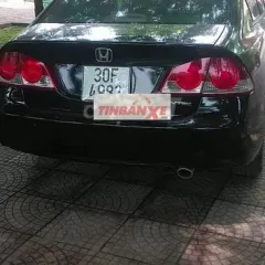 Honda Civic 2007 Đen Ghế da