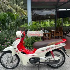 SYM Angela 50cc Trắng, Đỏ
