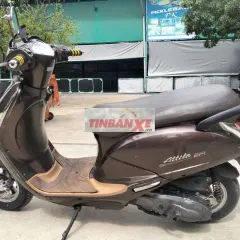 Xe Attila nâu chạy mạnh êm vọt có phun xăng đt