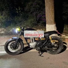 Kawasaki Estrella 250cc Café Racer Đen